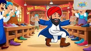 ibn battuta song  ibn battuta  ibn battuta pehen ke juta  Kids songs  Kids videos for kids hindi [upl. by Pulcheria]