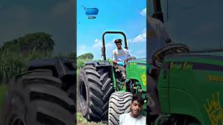 Modified 👿 John Deerenewhollandtractor nweholland3600 nishudeswalstunt [upl. by Adna]