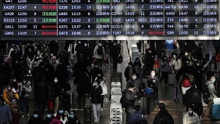 Miglioramento cinese meno pazientiCovid ripartono i treni ad alta velocità con Hong Kong [upl. by Bikales]