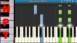 Frozen  Martina Stoessel  Libre Soy Piano Tutorial  Como Tocar  Synthesia [upl. by Ordnazil]