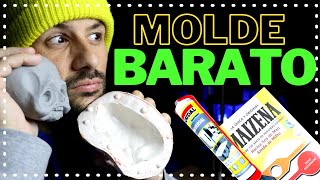 🟢 COMO HACER UN MOLDE DE SILICONA RAPIDO Y ECONOMICO  BARATO [upl. by Daniels]