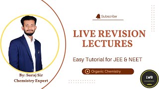 🔴LIVE DAY 4  SN1 amp SN2 of Ether  Organic Chemistry  IIT JEE amp NEET  Class 12  Suraj Sir [upl. by Leseil]