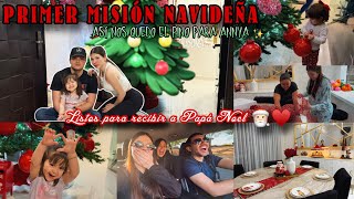 CASA NAVIDEÑA LISTA todo para caerle bien a Santa Claus  VLOG [upl. by Ynatil]