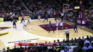 Dennis Schroder Highlights Hawks vs Cavaliers 12172014  10 Points 10 Assists [upl. by Nahgen335]