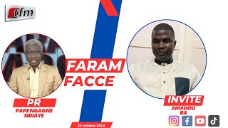 🚨🚨TFM LIVE  FARAM FACCÉ AVEC PAPE NGAGNE NDIAYE  INVITE  AMADOU BA  23 OCTOBRE 2024 [upl. by Jeffrey745]