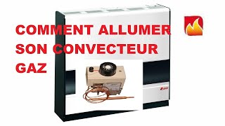 Comment allumer son convecteur gaz Auer ou dautres marques [upl. by Mal]