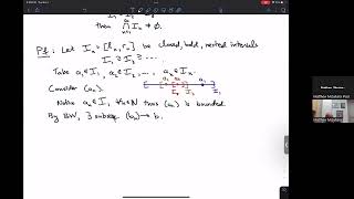 Proving Nested Intervals Property from BolzanoWeierstrass Theorem [upl. by Esinaj888]