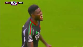 Thomas Partey Goal Today  Aston Villa vs Arsenal 02 All Goals ResultsExtended Highlights [upl. by Andromada551]