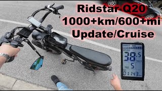 Ridstar Q20 1000Km600Mi update [upl. by Johnnie777]