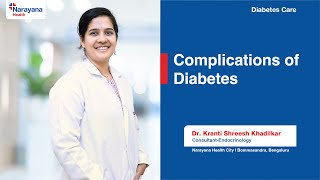 Dr Kranti Khadilkar Complications of Diabetes Explained [upl. by Noloc]