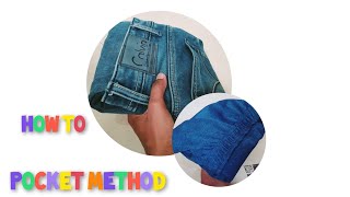 How to fold your shorts and pants by pocket method [upl. by Colby615]