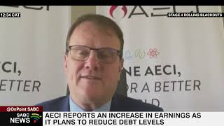 AECI reports an increase in earnings as it plans to reduce debt levels Holger Riemensperger [upl. by Nolubez]