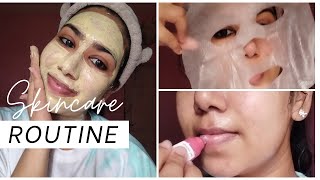 Skincare ചെയ്യാം ✨ഒത്തിരി മാറ്റം കാണാം മുഖത്ത് ✨Skincare day✨sheetmask skincarekoreanskincare [upl. by Filberto868]