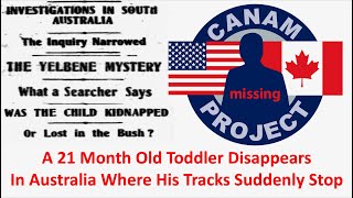 Missing 411 David Paulides Presents a 21Month Old Toddler Disappears in Australia Where Tracks Stop [upl. by Almat]