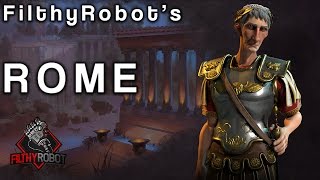 Filthys Civ6 How Good is Trajans Rome [upl. by Ahsrav]