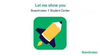 Boardmaker 7 Using the Student Center [upl. by Ohl]