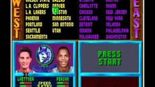 NBA JAM  Team Select SNES [upl. by Bethezel538]