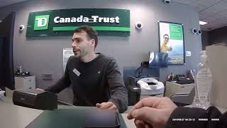 td bank manager tries to get me to turn off my bodycam refused [upl. by Alejandro344]