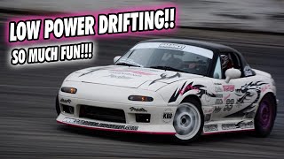 DRIVING 4 HOURS TO DRIFT MY MIATA  Stock 18 Miata  Kilkare Halloween Bash [upl. by Island]