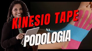 KINESIO TAPE NA PODOLOGIA [upl. by Barbabra]