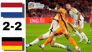 Belanda vs Jerman Tadi Malam  Hasil UEFA Nations League Tadi Malam  Hasil Bola Tadi Malam [upl. by Whitelaw]