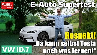 VW ID7 Pro Diese ElektroLimo setzt neue Maßstäbe  EAuto Supertest mit Alex Bloch  ams [upl. by Berlin]