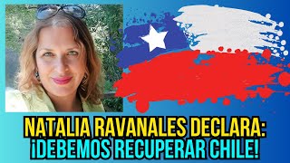 Natalia Ravanales Debemos recuperar Chile [upl. by Asihtal368]