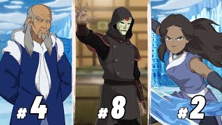 Ranking the Most Powerful Waterbenders in Avatar [upl. by Craner]