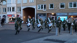 Hemvärnets Musikkår Ystad  Stadsmarsch i Trelleborg måndagen den 23 september 2024 [upl. by Irelav727]