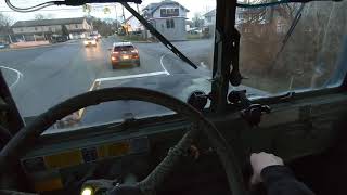 POV M35A2 just cruising and shifting [upl. by Yecart26]