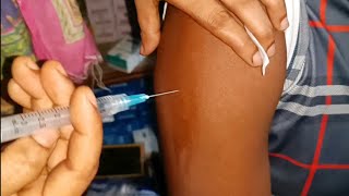 IM Intramuscular Arm injection Push Dexamethasone injection Ep 14 Injection Vision [upl. by Jaworski]