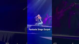 Fantasia Leads Worship Song In Concert Tour fantasia gospel music tour [upl. by Yanad]