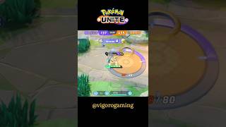 leafeon Easy 1 vs 4 kos strik  vigoro gaming 00 pokemonunite vigorogaming00 leafeon shots [upl. by Namyh]