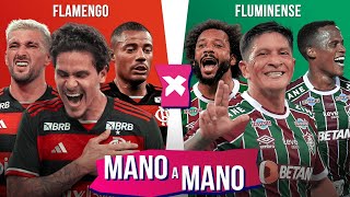 FLAMENGO X FLUMINENSE QUEM É MELHOR  MANO A MANO DO CAMPEONATO CARIOCA 2024 [upl. by Ainola478]