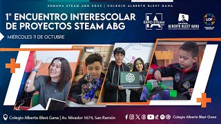 Primer Encuentro Interescolar de Proyectos Steam ABG 2023 [upl. by Eisinger]