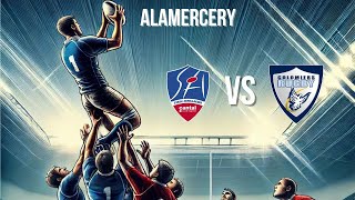 Stade Aurillacois VS US Colomiers Alamercery [upl. by Aiciram]