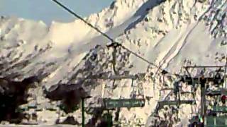 La Thuile  lift Chaz Dura Express [upl. by Snow]