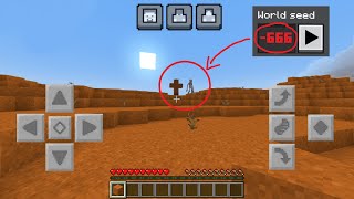 quotDONT PLAY ON THIS CURSED SEED quot666quot on Minecraft Bedrock EditionPE Xbox SwitchWindows [upl. by Danieu]