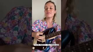 Brie Larson singing love again by Dua Lipa [upl. by Baras696]