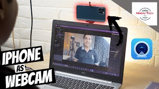 How to Use iPhone as Webcam with Windows PC  Use iPhone as Webcam 2022 [upl. by Lynad]