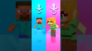 Help Alex Find Her Partner Steve fypシ minecraft minecraftanimation maizen mystreet [upl. by Filberto]