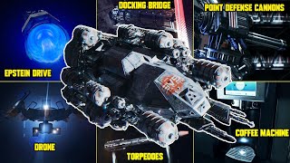 THE ROCINANTE All Features Explained  The Expanse Ships [upl. by Nuawd]