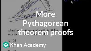 CA Geometry Pythagorean theorem compass constructions  Worked examples  Geometry  Khan Academy [upl. by Verna]