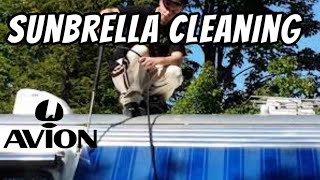 How To Clean Sunbrella Awnings [upl. by Joly]