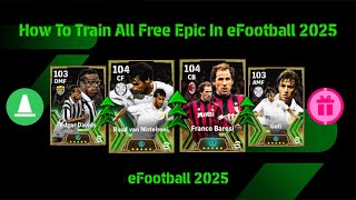 How To Train All Free Epic Franco Baresi amp Ruud van Nistelrooij amp Edgar Davids Best Training Guide 🔥 [upl. by Joleen621]