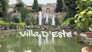 Villa DEste  Tivoli RM  4K  Italy [upl. by Quenby]