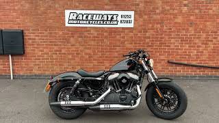 HarleyDavidson Sportster XL1200x FortyEight 2019 8030 Miles 9388 [upl. by Assirol]