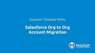 Salesforce Org to Org  Account Migration [upl. by Shien799]