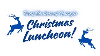 2024 Christmas Luncheon Video [upl. by Ydnic]