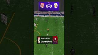 Sivasspor Galatasaray  Süper Lig 15 Hafta  galatasaray gs fc25 [upl. by Yanffit]